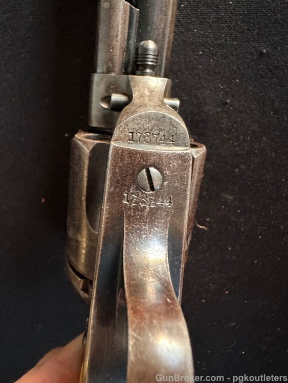 Antique 1897 - Colt Single Action Army Revolver.44-40 cal., 7.5" barrel-img-6