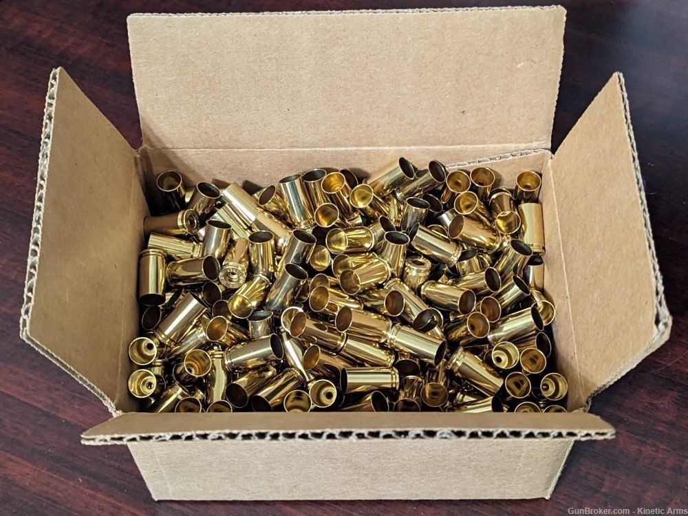 Bulk brass - 500 NEW unfired Armscor 9mm Luger unprimed brass FREE shipping-img-2