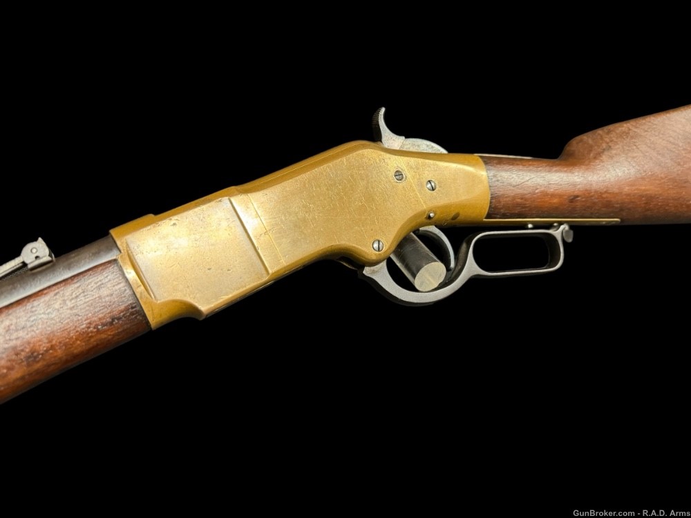 HOLY GRAIL Winchester 1866 Yellowboy Musket 2ND MODEL Made in 1870 Antique-img-18