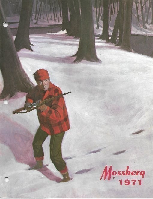 1971 Mossberg Firearms Catalog / Flyer w/ Price List-img-0