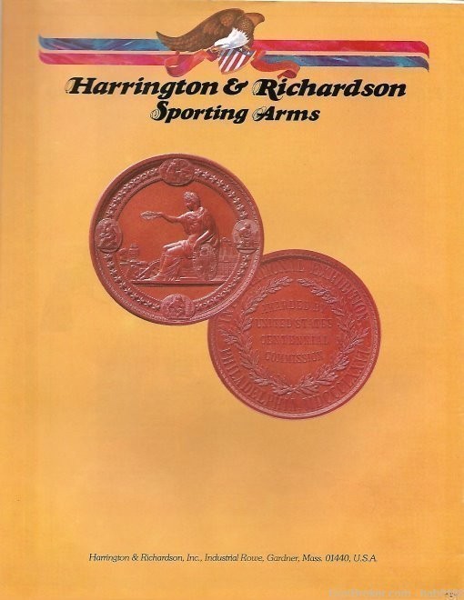 1970's ? Harrington & Richardson Sporting Arms Catalog / Flyer-img-1