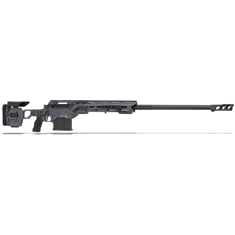 Cadex Defense Shadow, .375CT 32" 1:7" Std Stock Hybrid Grey Black Rifle-img-0