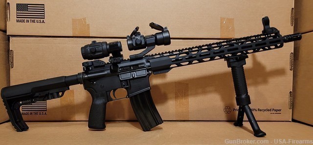 AR 15 Tactical 5.56 ar Rifle-img-0