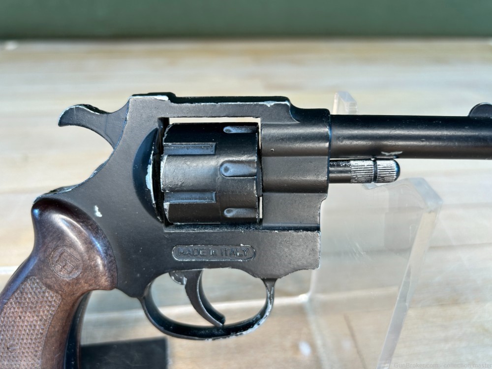 Italian Made Precise Model 880 .22 Blank Firing Starter Pistol Snub Nose -img-12