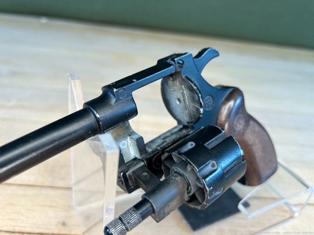 Italian Made Precise Model 880 .22 Blank Firing Starter Pistol Snub Nose -img-17