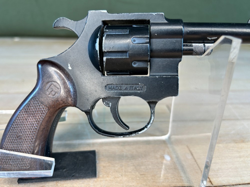 Italian Made Precise Model 880 .22 Blank Firing Starter Pistol Snub Nose -img-14