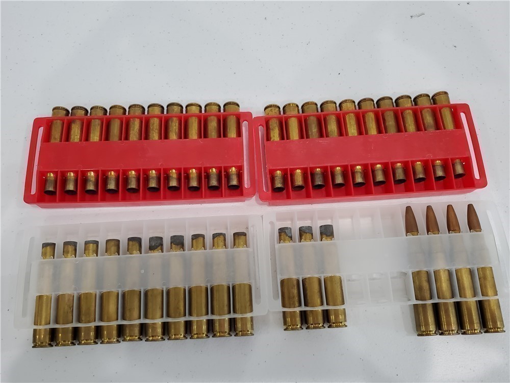 Federal 30-06  Brass plus 4 rounds of ammo-img-0