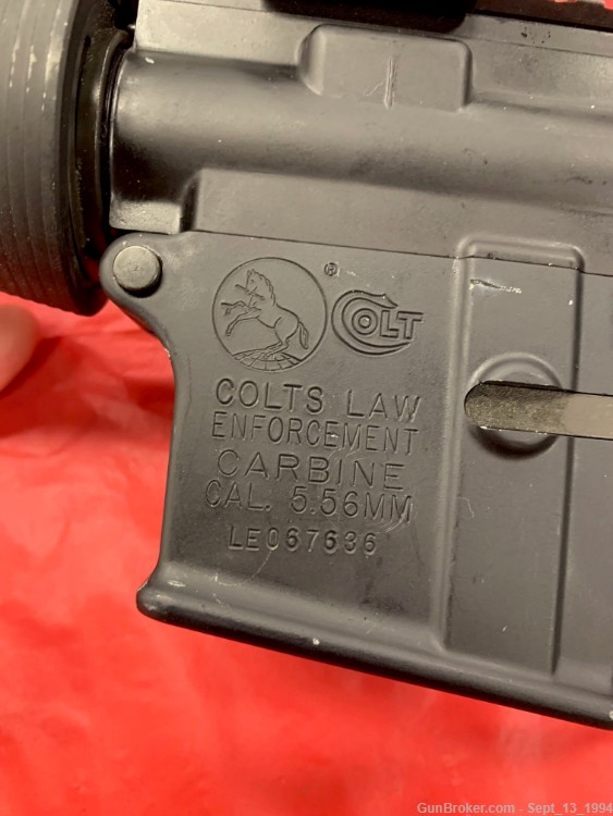 Colt LE Law Enforcement Carbine Rifle LE6920 M4 Restricted Marked!-img-28