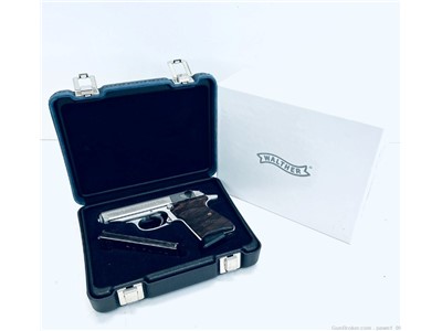 Walther PPK/s .380 Stainless Semi-Auto Pistol W/2 Magazines