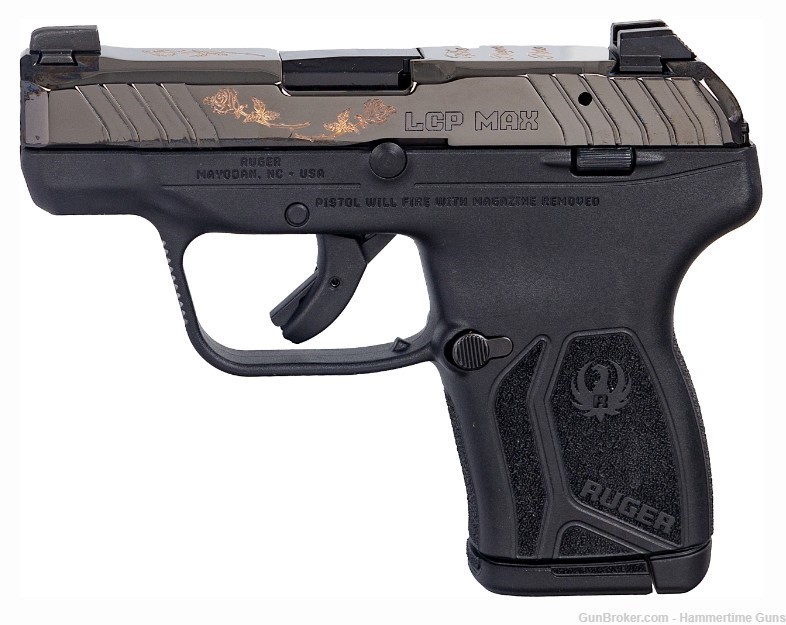RUGER LCP MAX RUGER ROSE 380 AUTO 2.8'' 10-RD SEMI-AUTO PISTOL-img-1