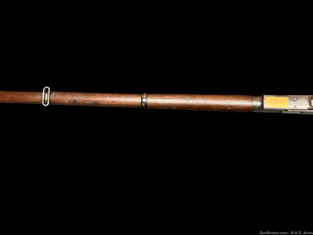 OUTSTANDING Winchester 1873 MUSKET 44 Cal Government Contract Rifle Antique-img-39