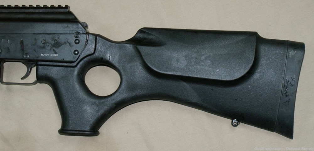 Zastava ZAPAP Rifle 7.62x39 Thumbhole Stock Single Stack AK47 Used-img-5