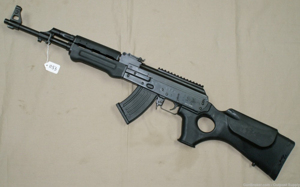 Zastava ZAPAP Rifle 7.62x39 Thumbhole Stock Single Stack AK47 Used-img-1
