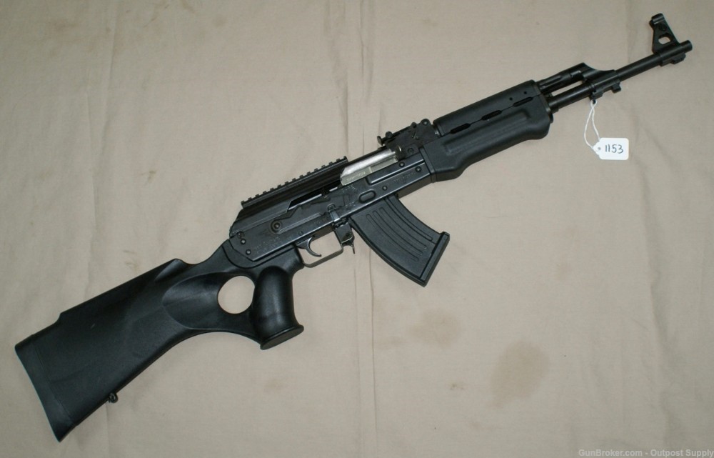 Zastava ZAPAP Rifle 7.62x39 Thumbhole Stock Single Stack AK47 Used-img-0