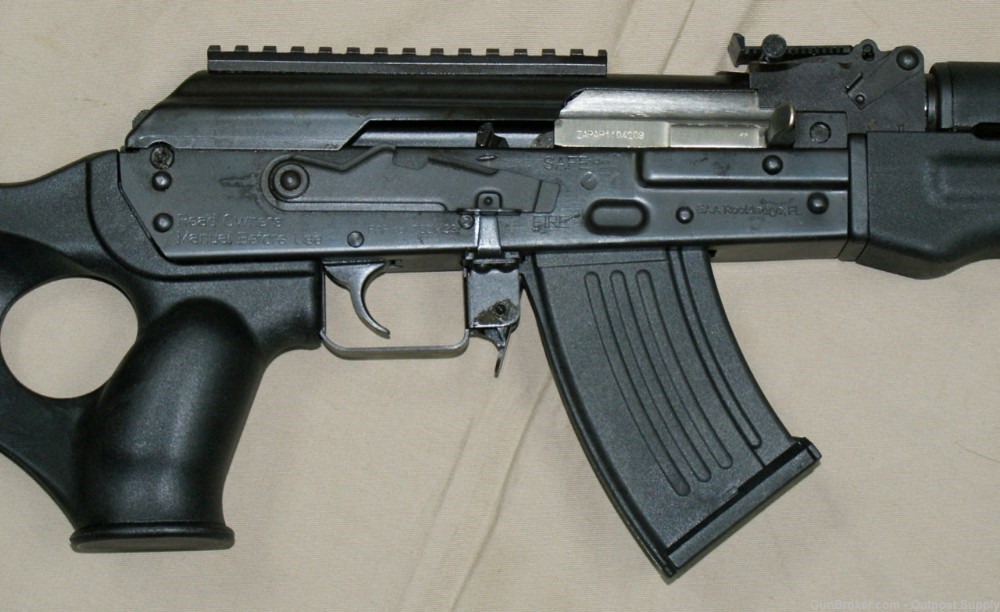 Zastava ZAPAP Rifle 7.62x39 Thumbhole Stock Single Stack AK47 Used-img-7