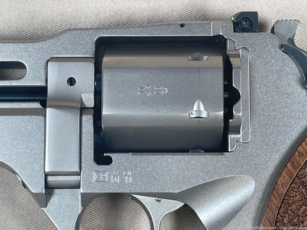 Chiappa Rhino 40DS Nickel .357 Magnum SAO 4" Revolver-img-2
