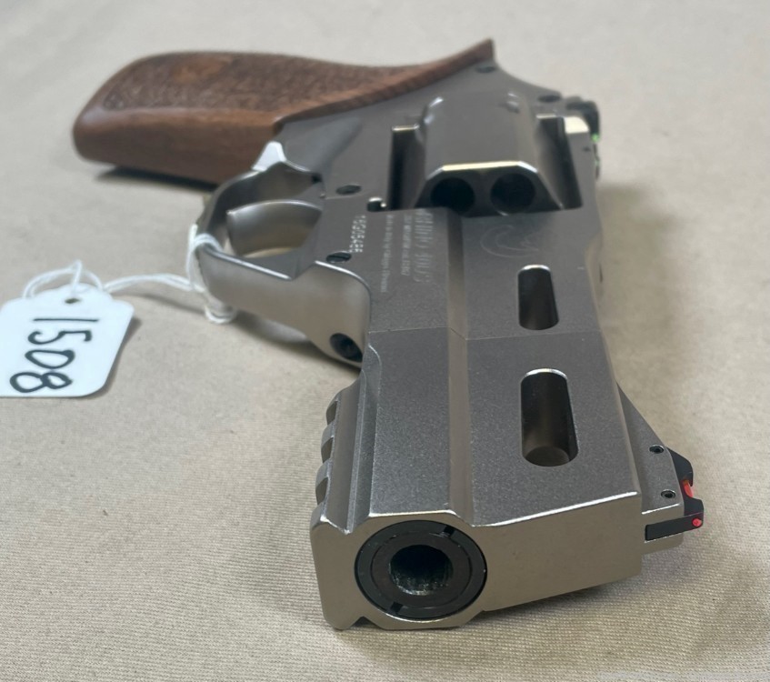 Chiappa Rhino 40DS Nickel .357 Magnum SAO 4" Revolver-img-6