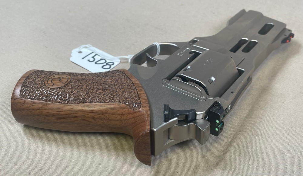 Chiappa Rhino 40DS Nickel .357 Magnum SAO 4" Revolver-img-4