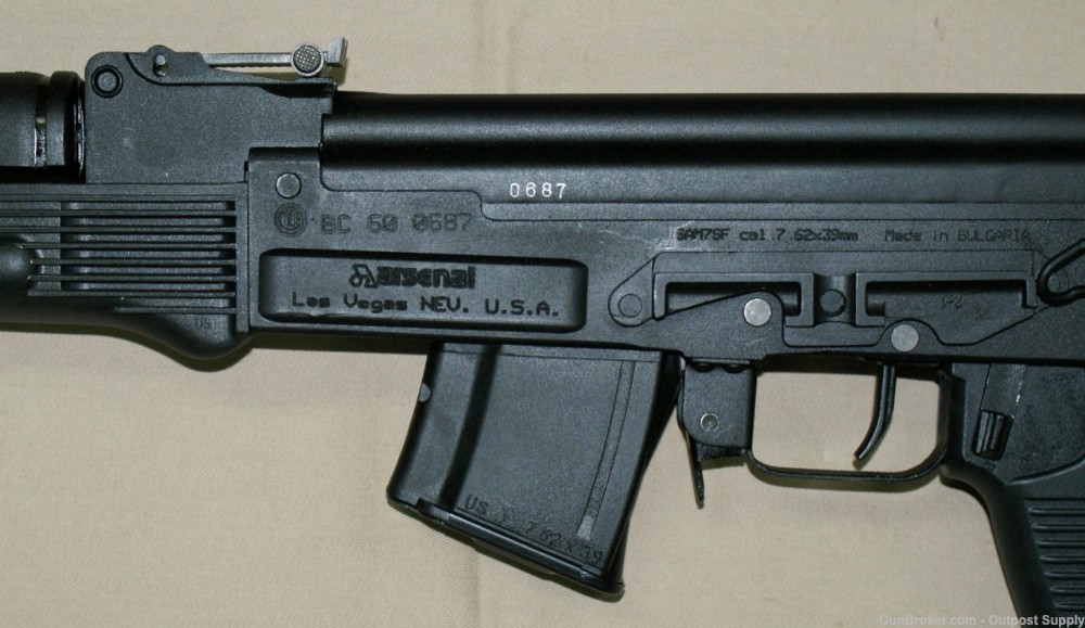 Arsenal SAM7SF-84E Milled AK Rifle NIB 7.62x39-img-6