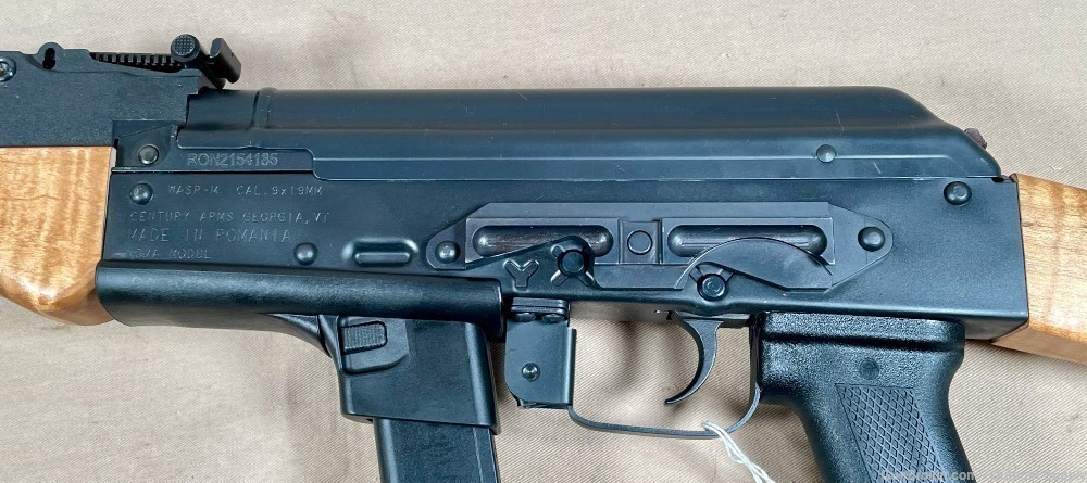 Romanian WASR-M 9mm Semi-Auto Rifle AK47 Century Arms-img-3