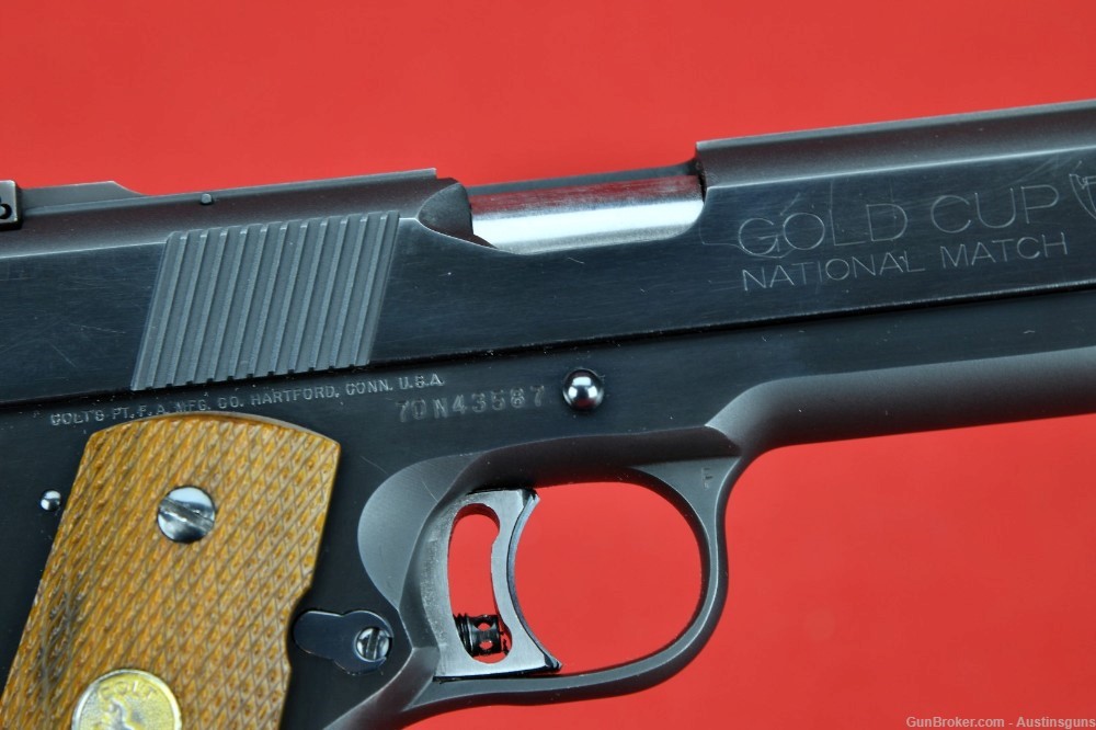 EXC. 1977 Colt MK IV Series 70 Government - *GOLD CUP, NATIONAL MATCH*-img-14