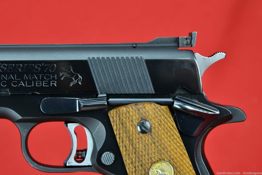 EXC. 1977 Colt MK IV Series 70 Government - *GOLD CUP, NATIONAL MATCH*-img-3