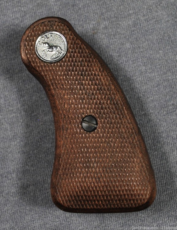 COLT FACTORY DETECTIVE SPECIAL / COBRA WALNUT SERVICE GRIPS-img-2