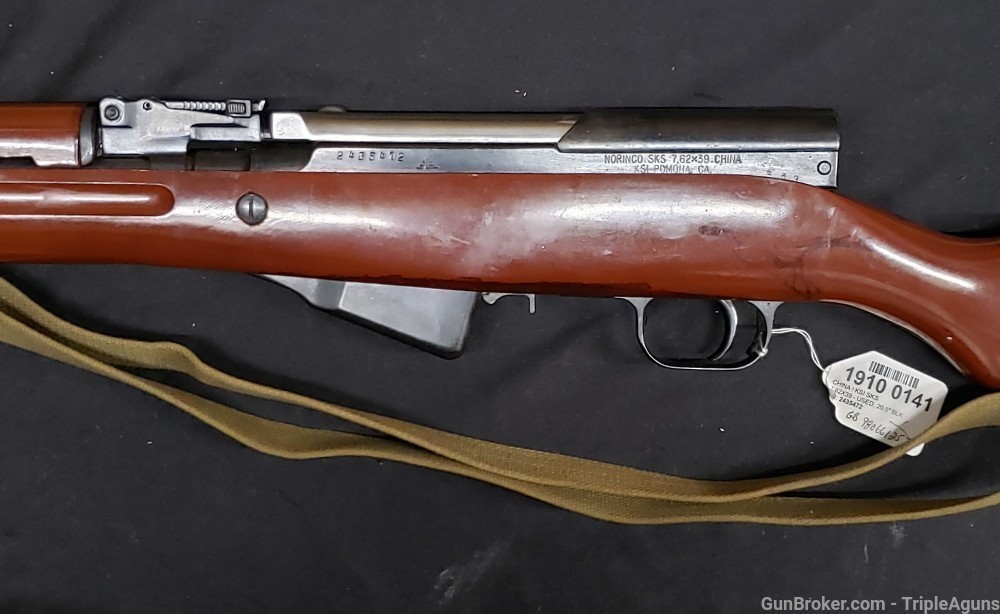 Chinese SKS 7.62x39mm Jungle Stock Used-img-13