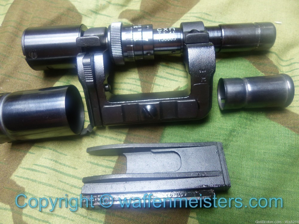Zf41 Combo, Scope and Mount Set, K98 zf-41 Sniper WWII German + tool set-img-0