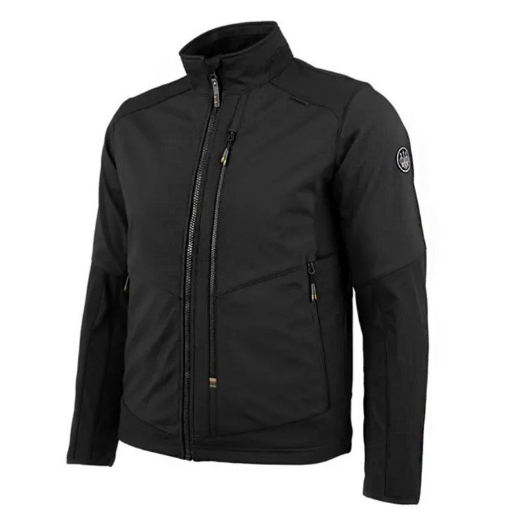 BERETTA Butte Softshell Jacket, Color: Black, Size: S-img-0
