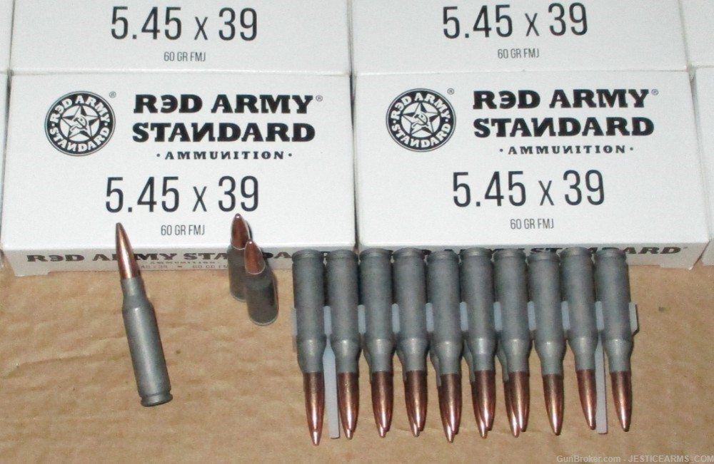 5.45x39 Ammo AK74 Ammunition 5.45x39mm 5.45 AK-74 Ammo-img-3