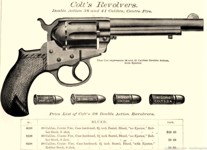 SHARP, ANTIQUE Colt Model 1877 "THUNDERER"  - .41 LC-img-7