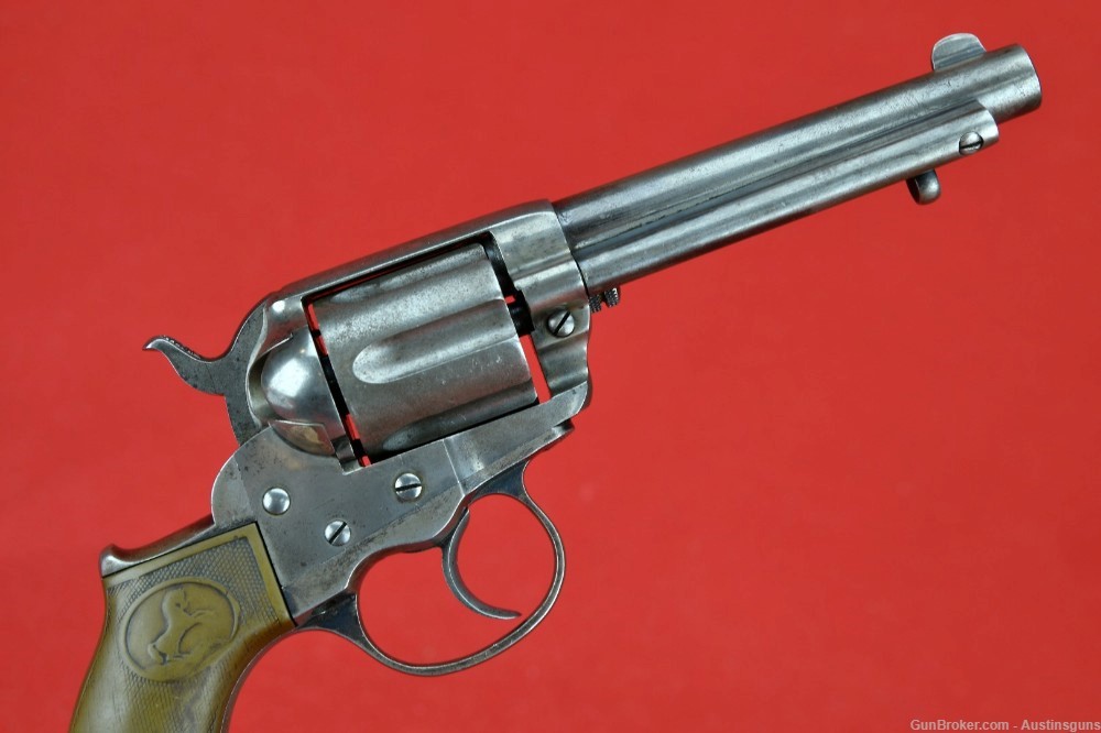 SHARP, ANTIQUE Colt Model 1877 "THUNDERER"  - .41 LC-img-21
