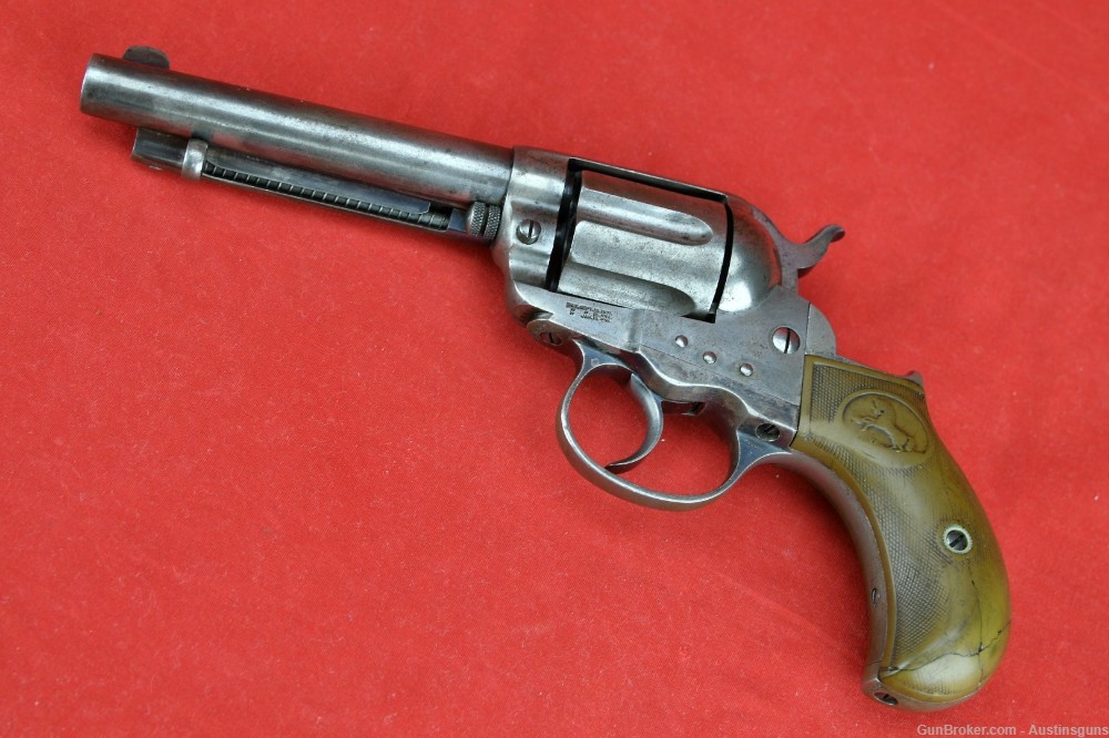 SHARP, ANTIQUE Colt Model 1877 "THUNDERER"  - .41 LC-img-42