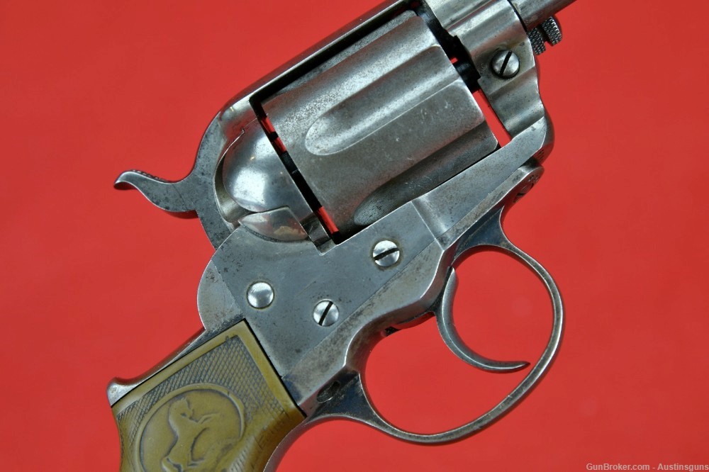 SHARP, ANTIQUE Colt Model 1877 "THUNDERER"  - .41 LC-img-23