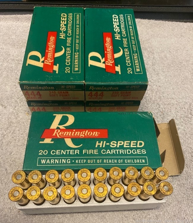 Remington.444 Marlin ammunition -img-1