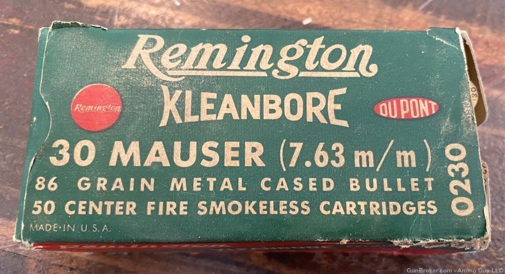 Remington 30 Mauser ammunition -img-0