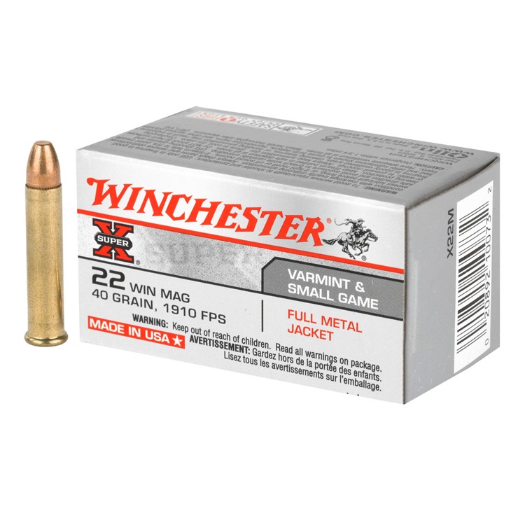 Winchester 22 mag 40gr FMJ-img-0