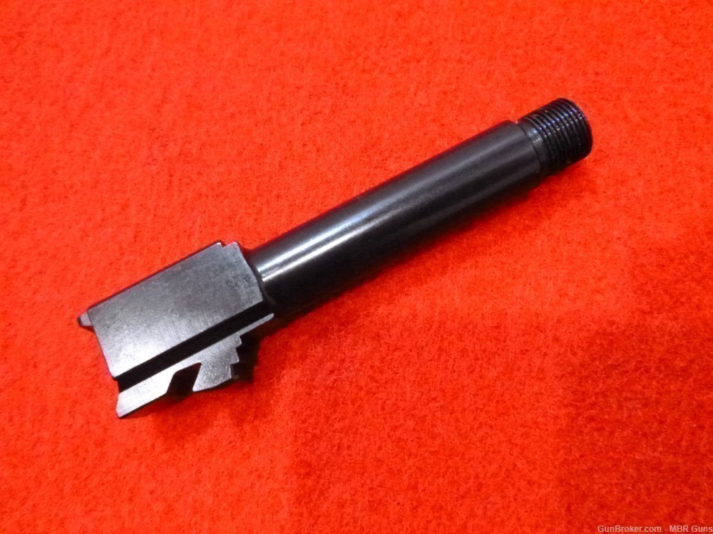 Glock 26 9mm Threaded Barrel Nitride 1/2-28 RH 1:16 Twist-img-0