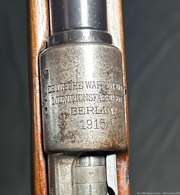 German Gew 98 DWM 1915 Mauser 98 8mm Mauser All Matching!-img-18