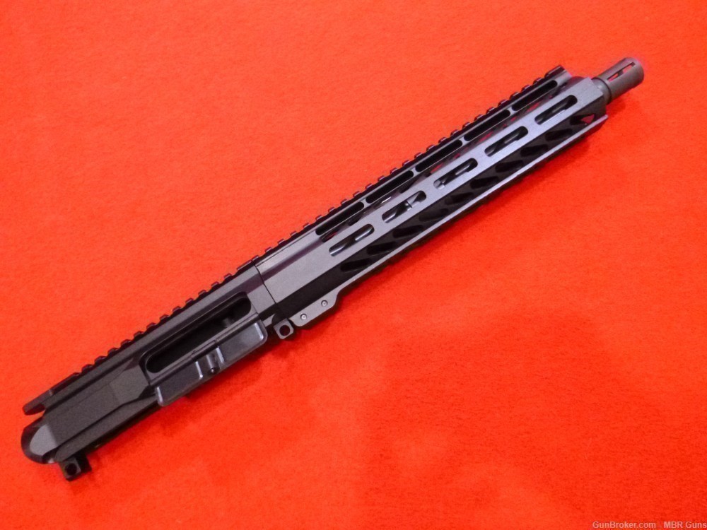 AR 15 .300 Blackout Upper Assembly 10.5" Nitride Barrel 10" M-Lok Handguard-img-0