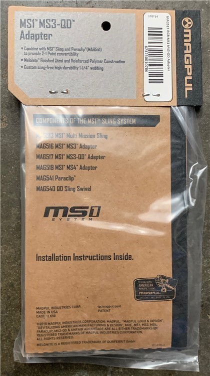 MAG517-RGR MS1 MS3-QD Adapter RANGER GREEN-img-1