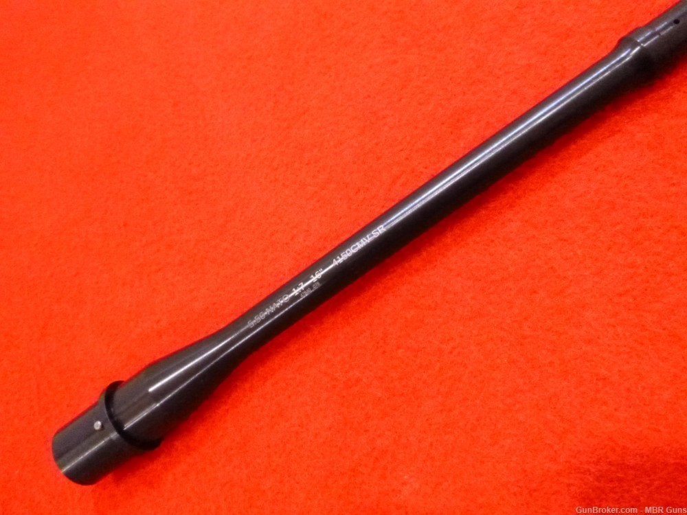 AR 15 16" Lightweight Pencil Profile Barrel Nitride Mid Length Gas 5.56-img-3