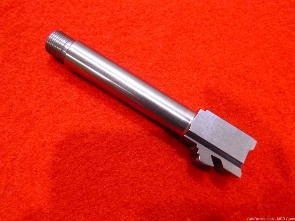 Glock 19 9mm Threaded Barrel 416R Stainless Steel 1/2-28 RH-img-3