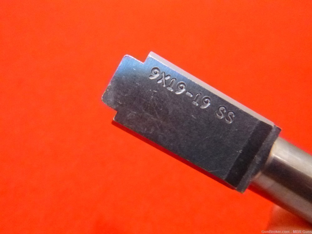 Glock 19 9mm Threaded Barrel 416R Stainless Steel 1/2-28 RH-img-2