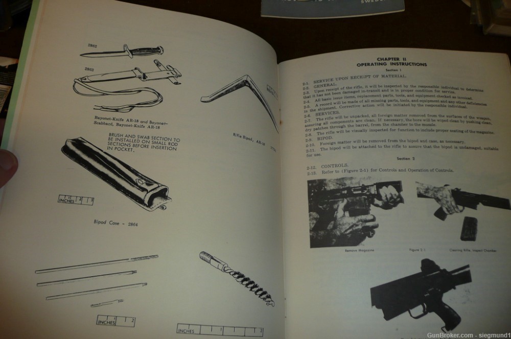 Armalite Manual for AR-18, original, mint -img-3