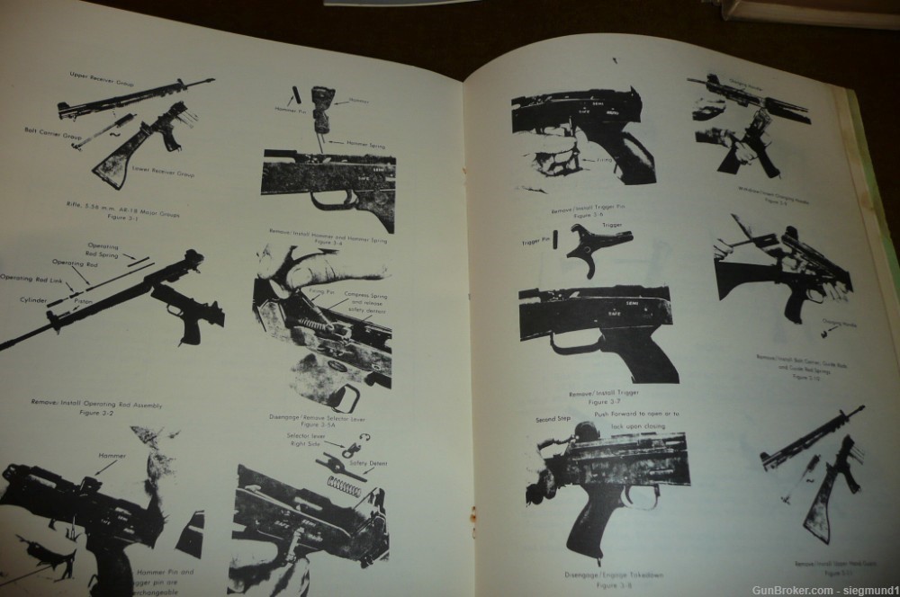 Armalite Manual for AR-18, original, mint -img-2