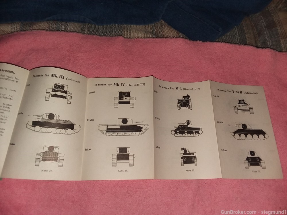 WWII manual for Panzerfaust & PanzerSchreck anti-tank weapons, Original -img-1