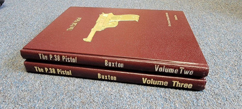 (2 TOTAL) THE P.38 PISTOL VOLUME 2 & 3 REFERENCE BOOK BY WARREN BUXTON-img-3