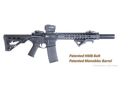 HM Defense STEALTH 5.56 MS5 Integrally Suppressed 5.56 Rifle